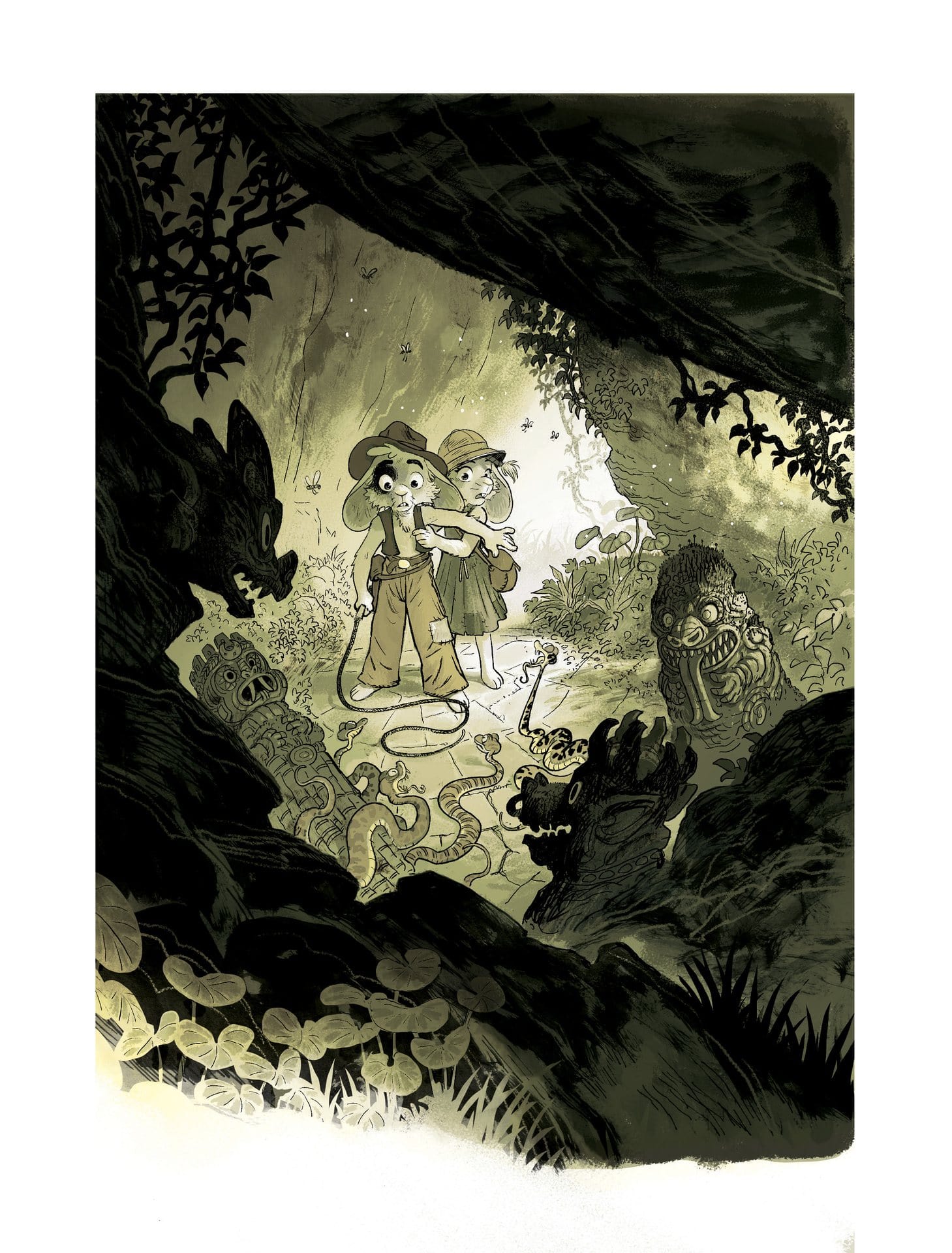 Affiche du festival de BD Abracadabulles 2026, dessinée par Florent Sacré