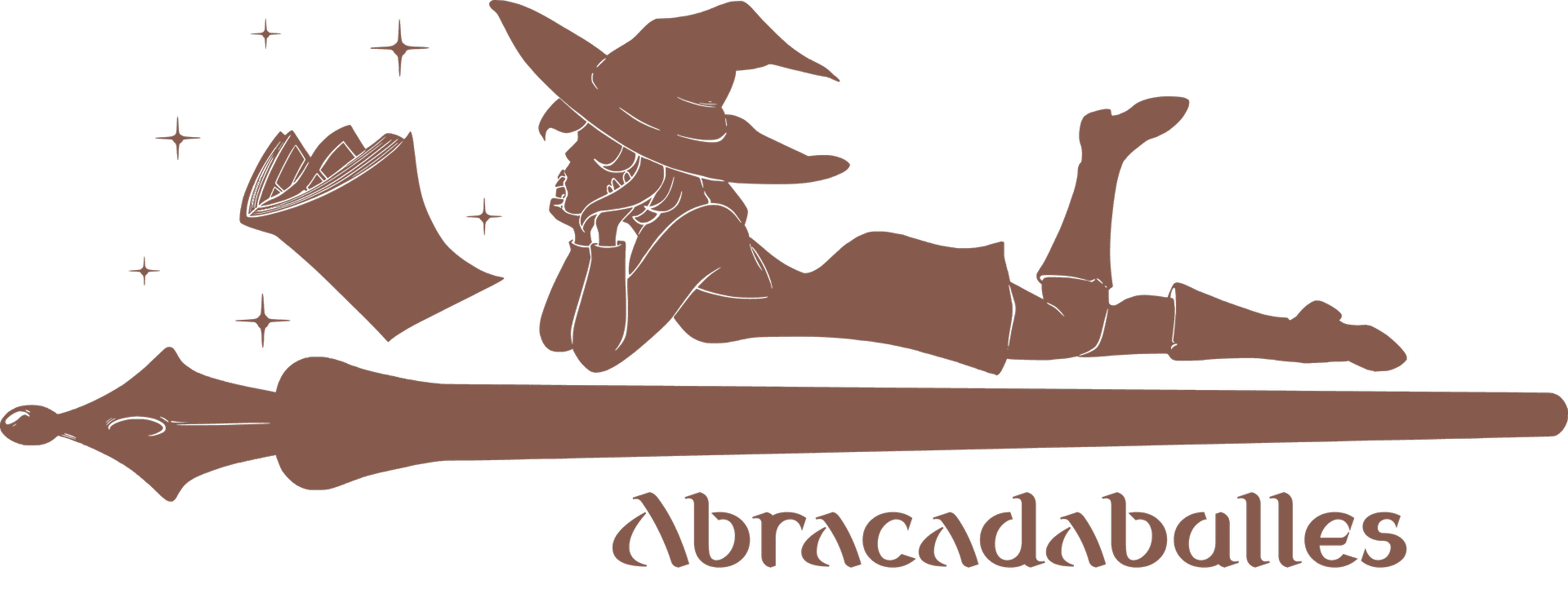 Logo du festival de BD Abracadabulles, dessiné par Hazzwei